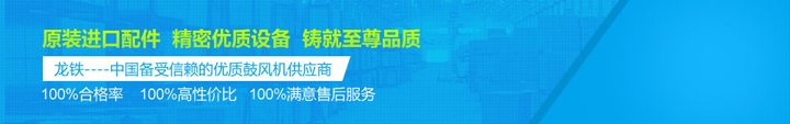 龍鐵締造100%高品質(zhì)、高性價比鼓風機